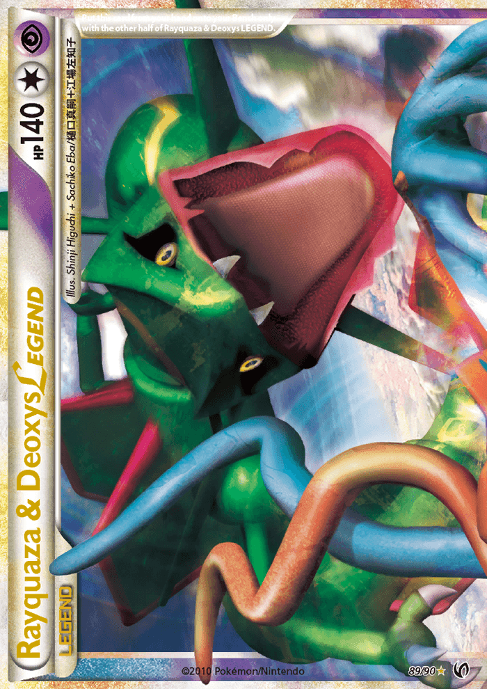 Rayquaza & Deoxys LEGEND