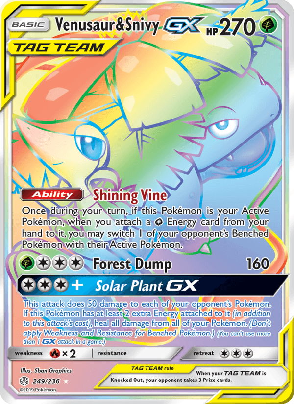 Venusaur & Snivy GX