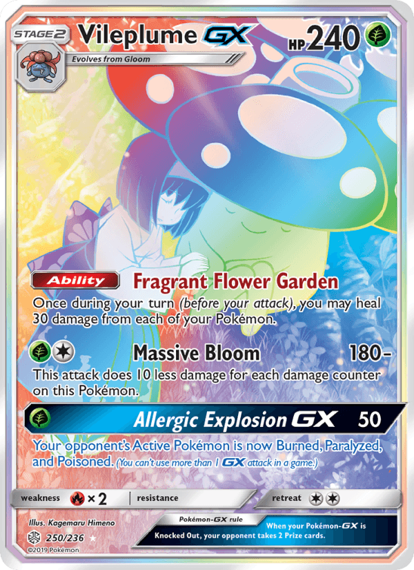 Vileplume GX