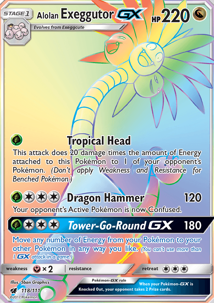 Alolan Exeggutor GX