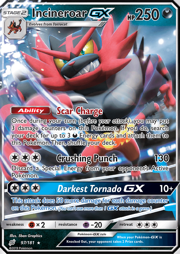 Incineroar GX