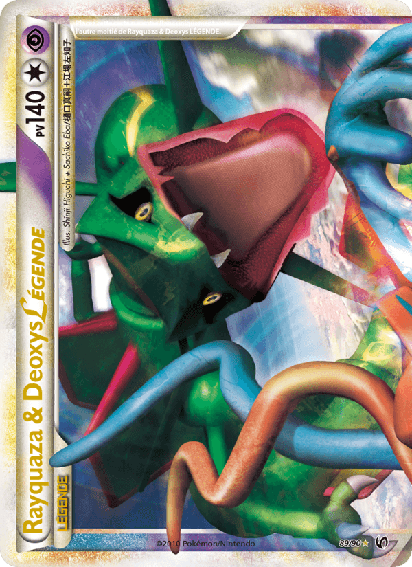 Rayquaza & Deoxys LÉGENDE