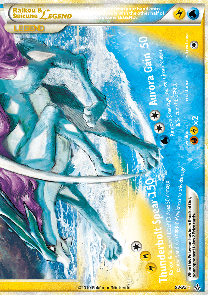 Raikou & Suicune LEGEND