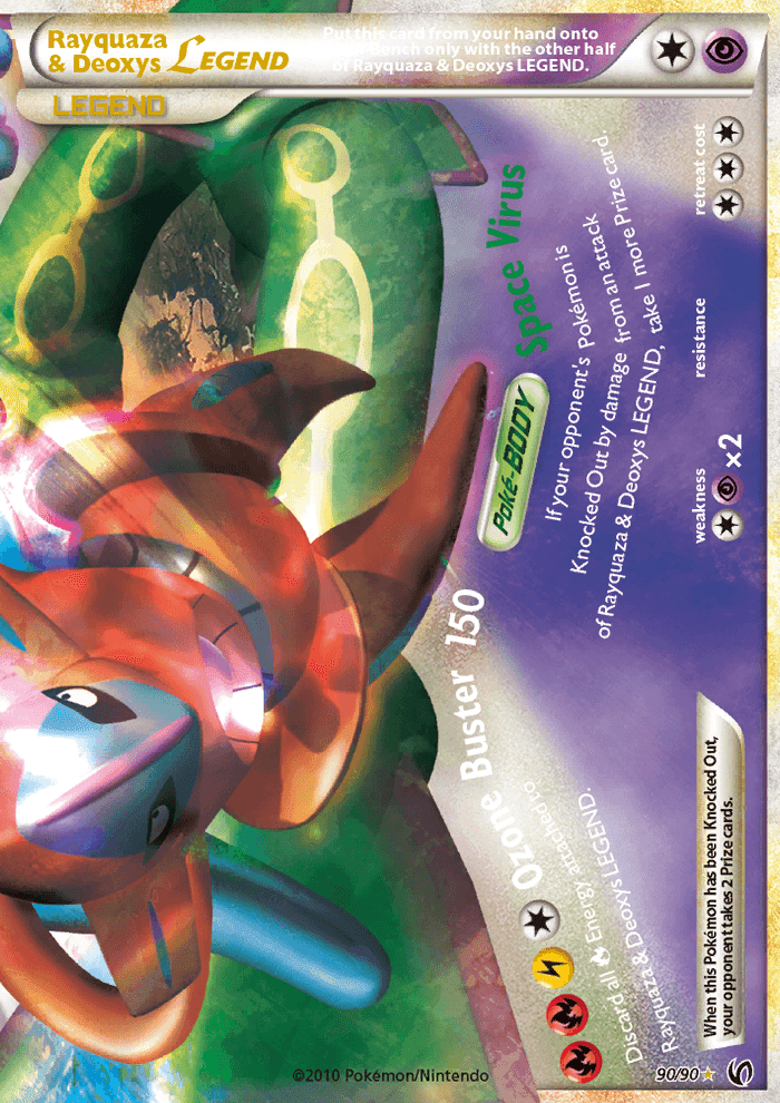 Rayquaza & Deoxys LEGEND