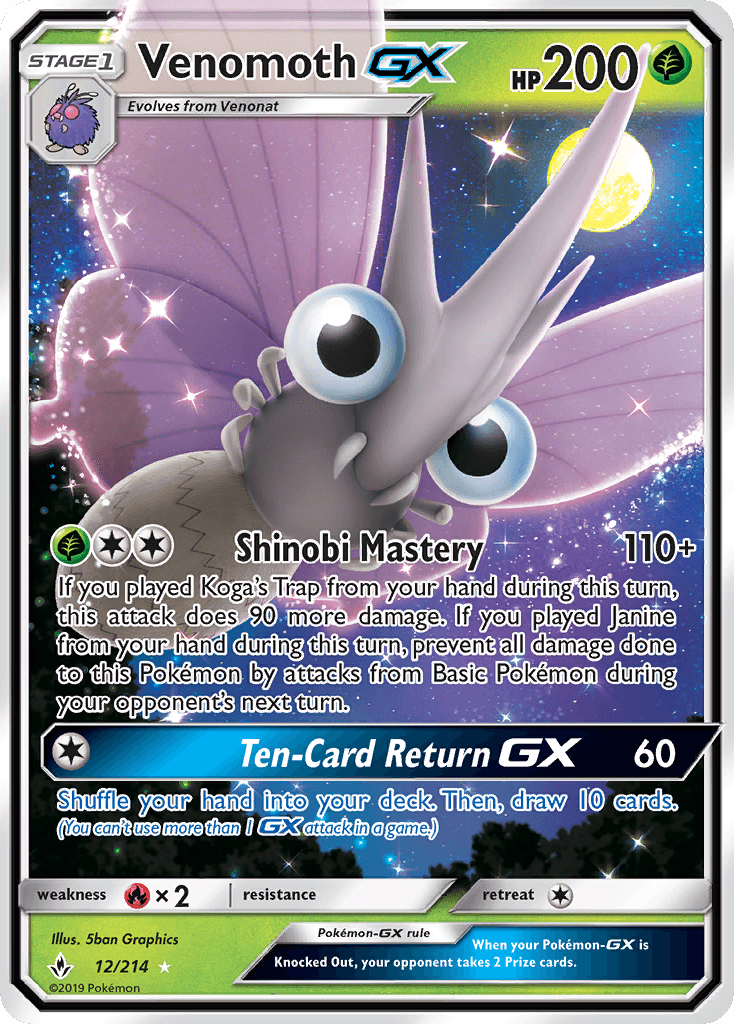 Venomoth GX