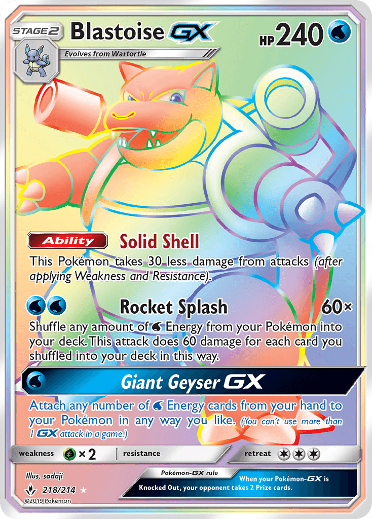 Blastoise GX