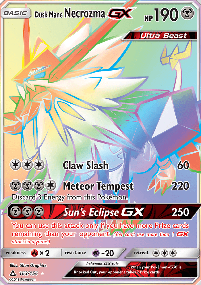 Dusk Mane Necrozma GX