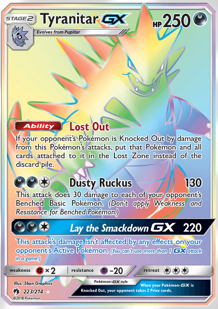Tyranitar GX