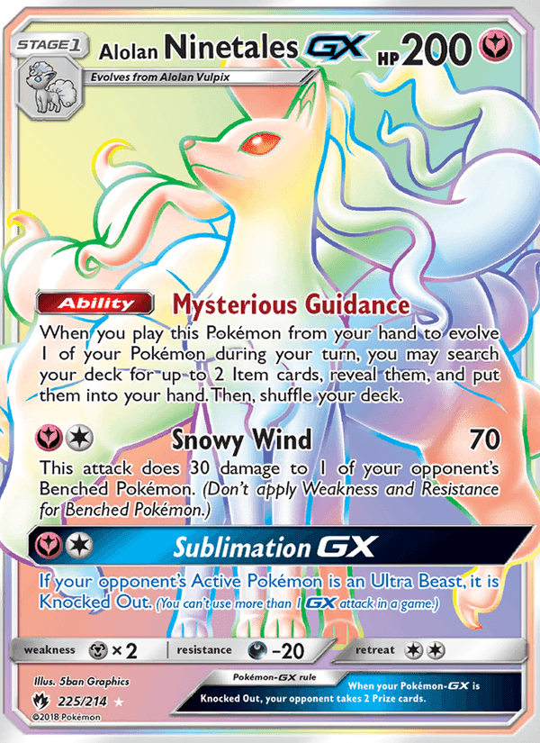 Alolan Ninetales GX
