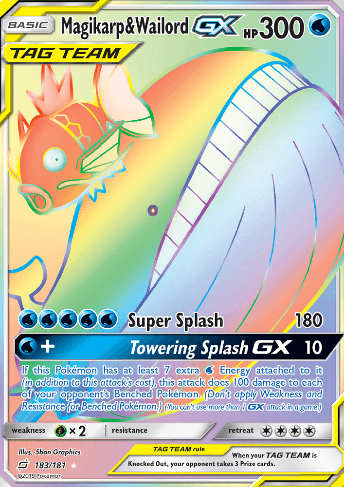 Magikarp & Wailord GX