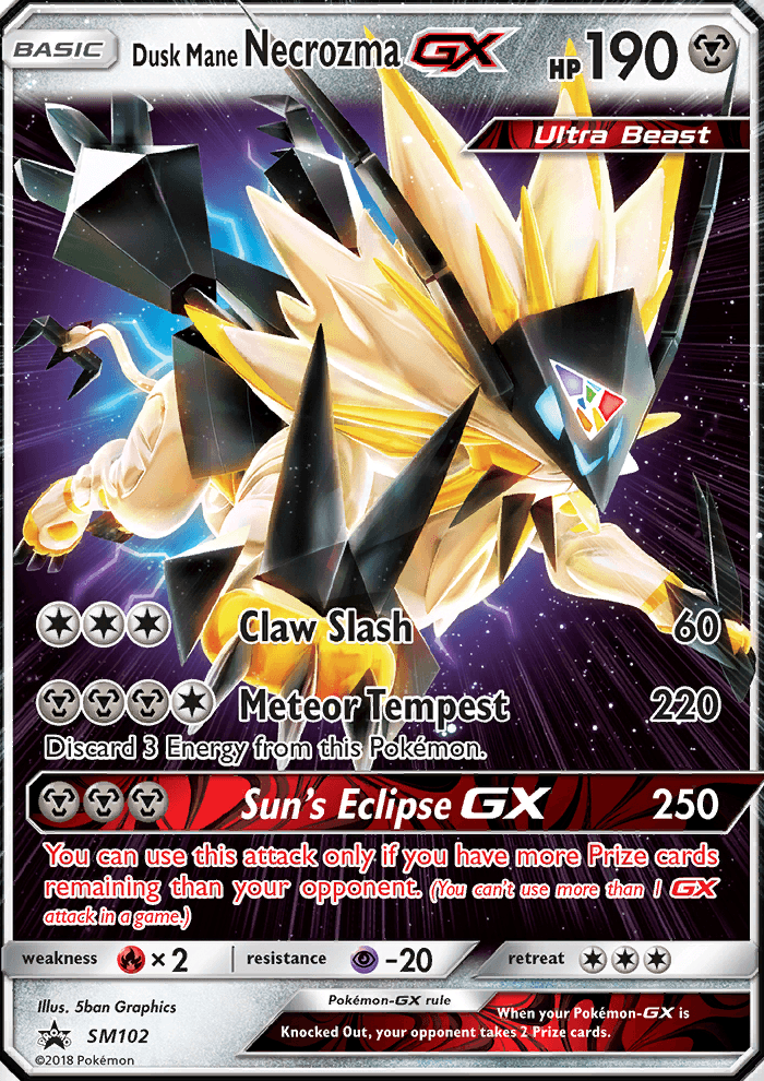 Necrozma Crinière du Couchant GX