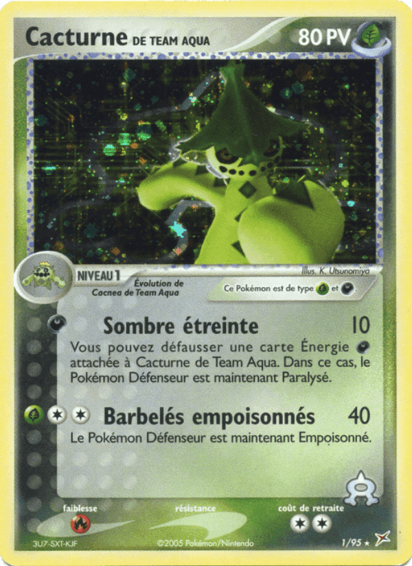 Cacturne de Team Aqua