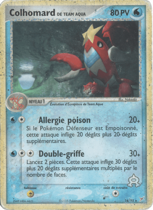 Team Aqua's Crawdaunt