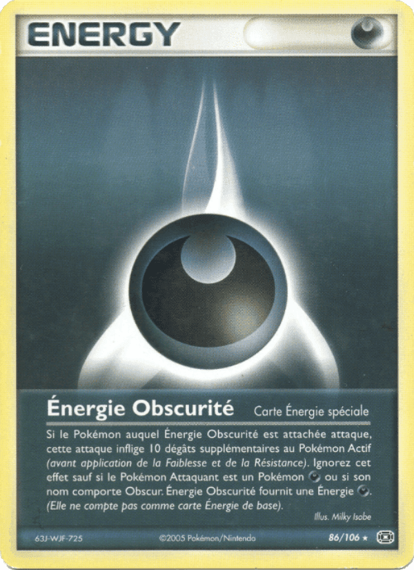Énergie Obscurité