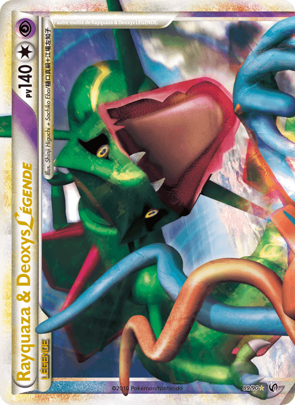 Rayquaza & Deoxys LÉGENDE