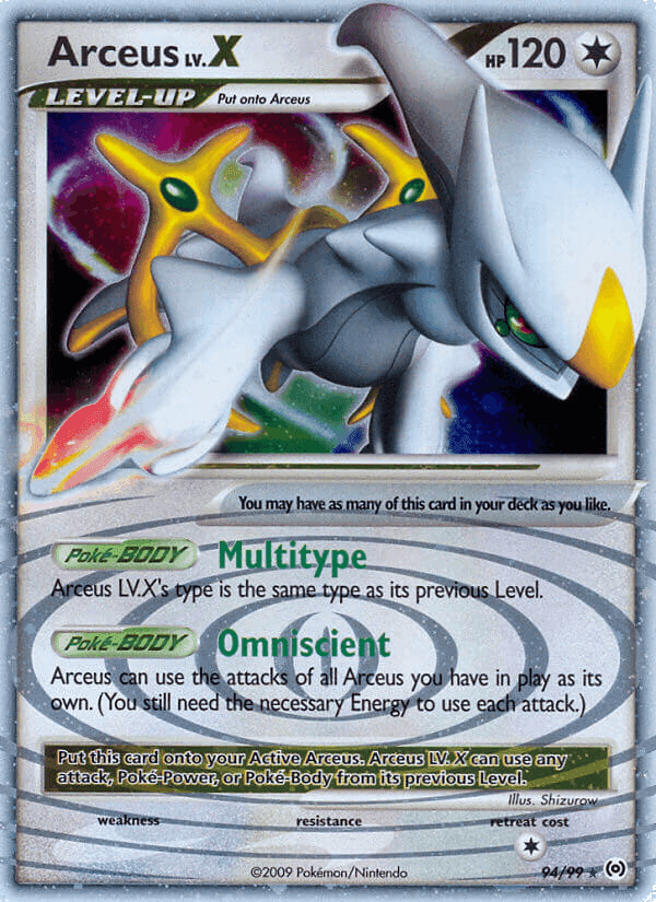 Arceus LV. X