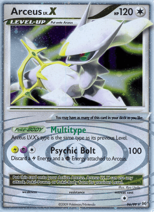 Arceus LV. X