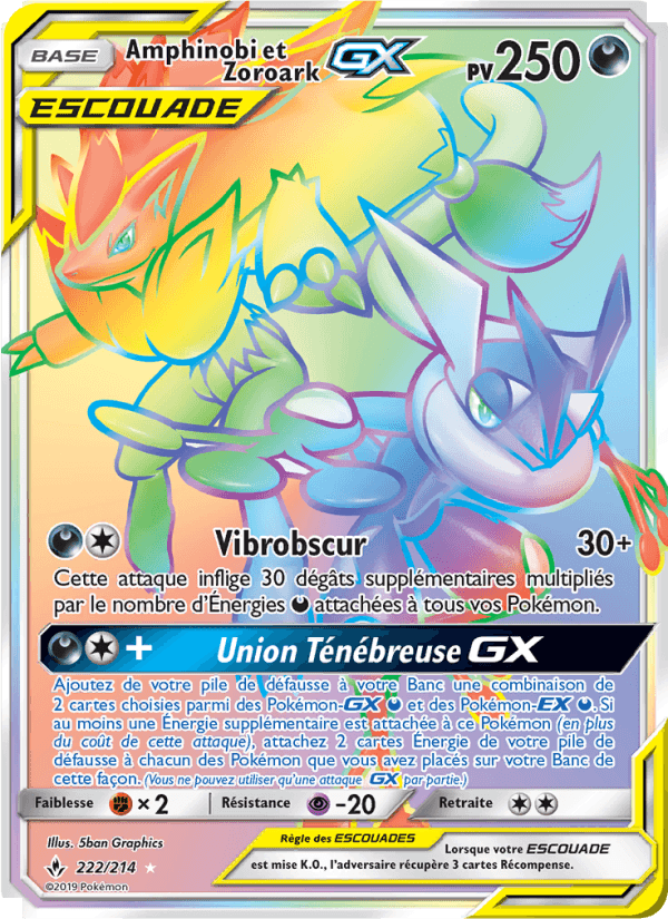 Amphinobi et Zoroark GX
