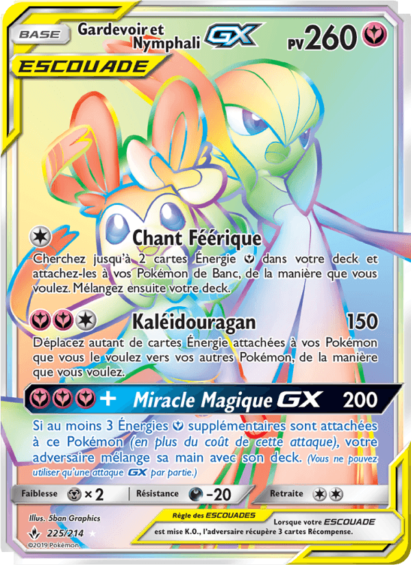 Gardevoir et Nymphali GX
