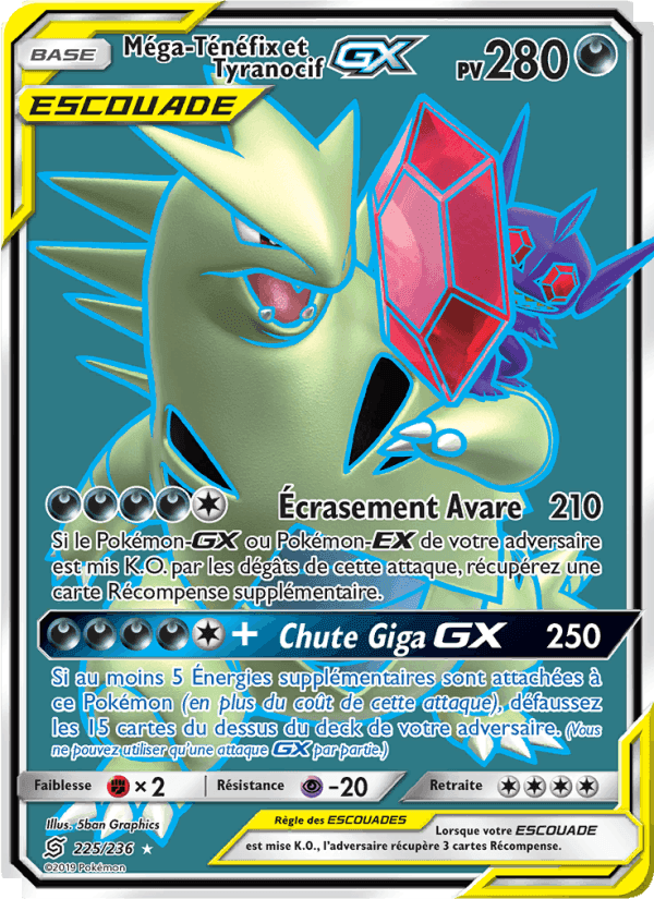 Méga-Ténéfix et Tyranocif GX