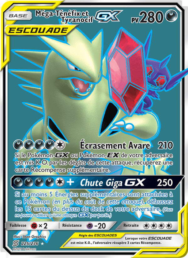 Méga-Ténéfix et Tyranocif GX