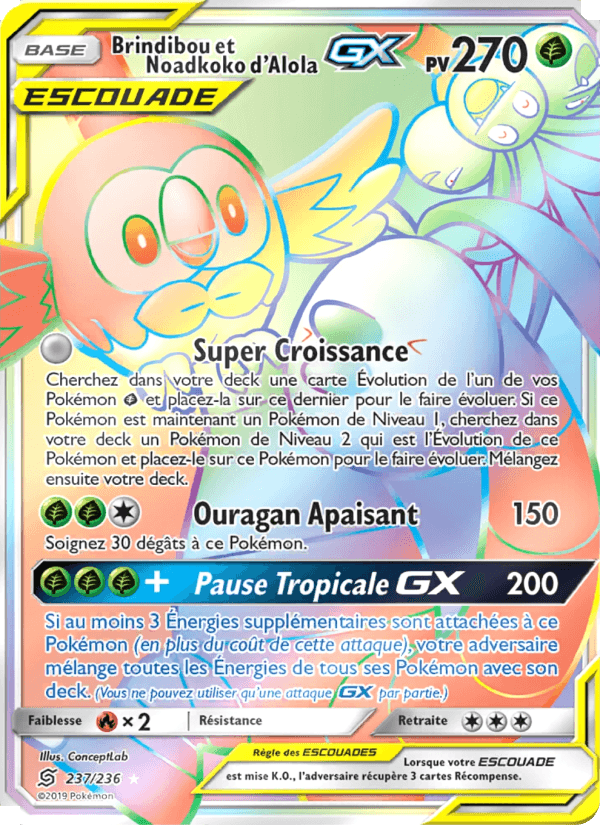 Brindibou et Noadkoko d’Alola GX