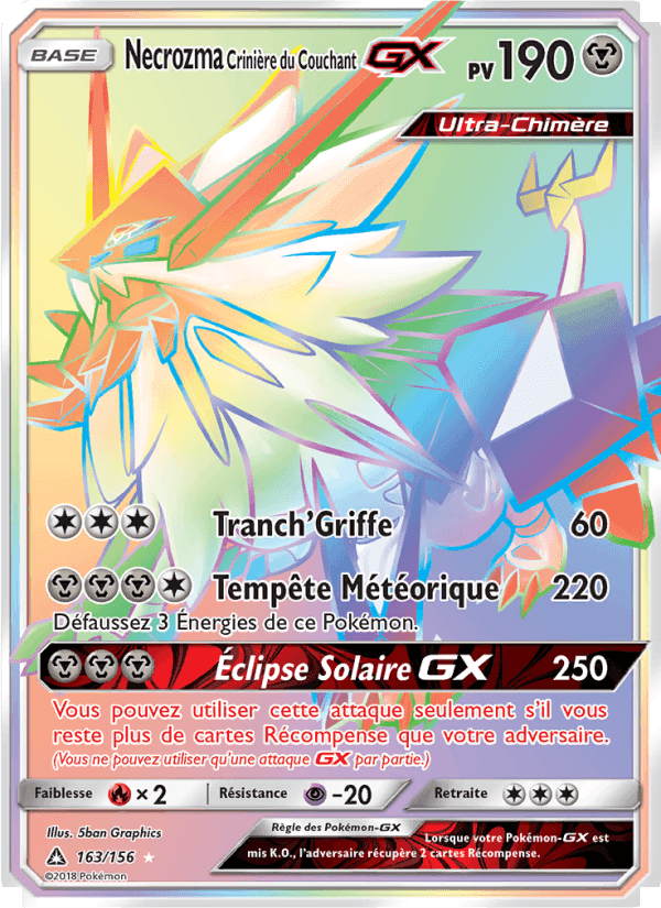 Necrozma Crinière du Couchant GX