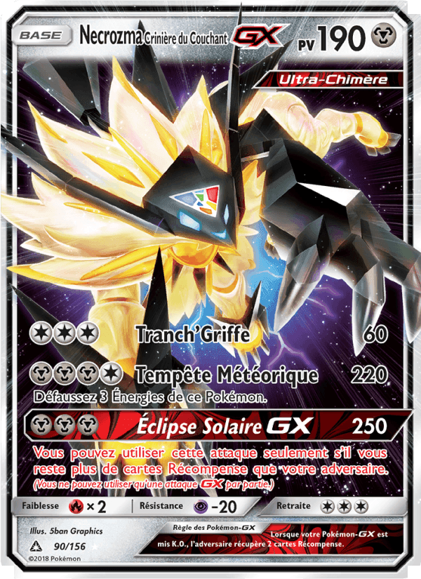 Necrozma Crinière du Couchant GX