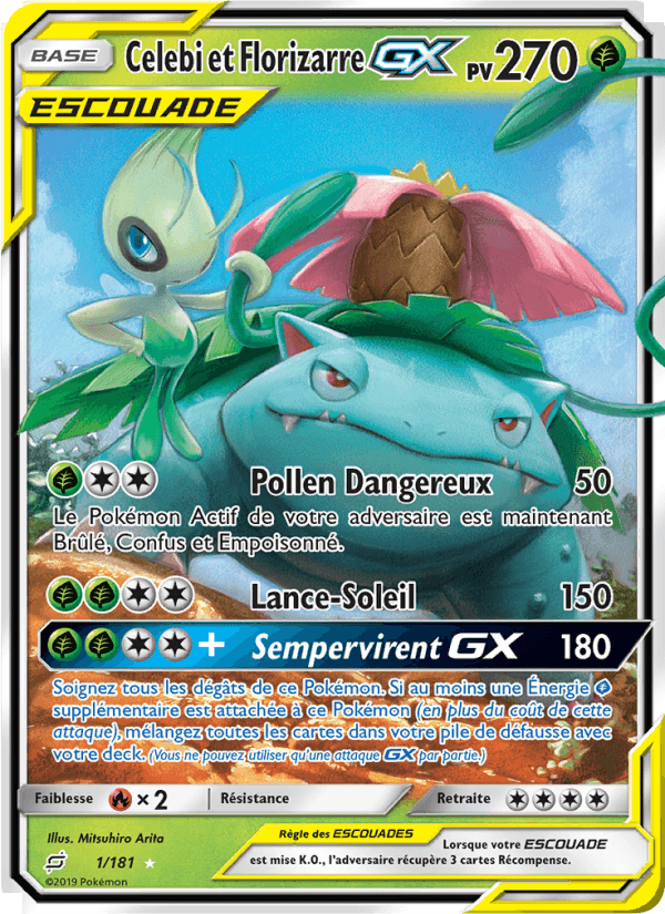 Celebi et Florizarre GX