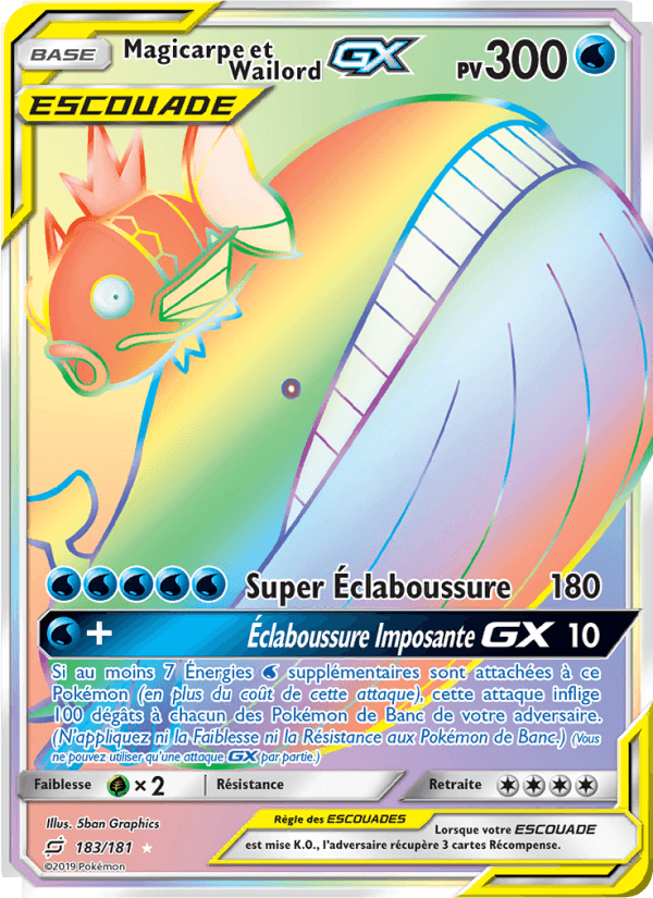 Magicarpe et Wailord GX