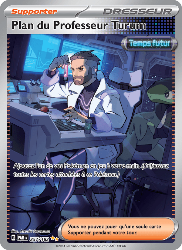 Plan du Professeur Turum