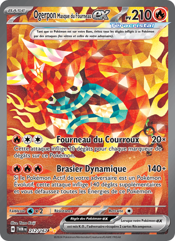 Ogerpon Masque du Fourneau-ex