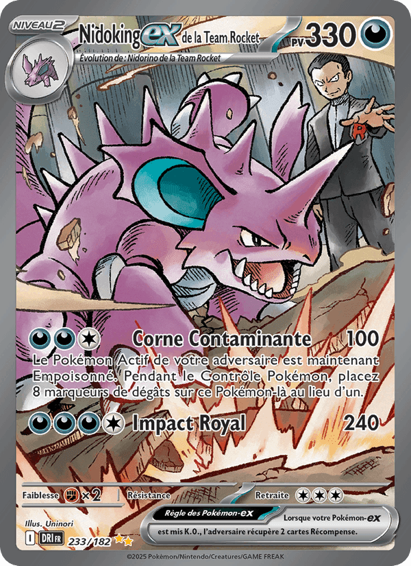 Team Rocket's Nidoking ex
