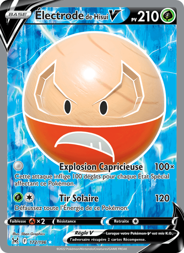 Électrode de Hisui V