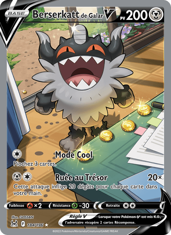 Berserkatt de Galar V