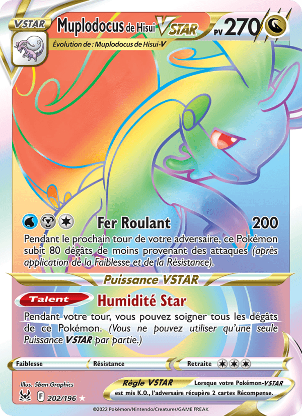Muplodocus de Hisui VSTAR