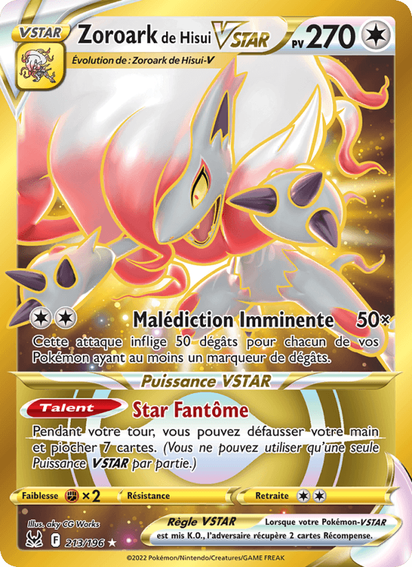 Zoroark de Hisui VSTAR