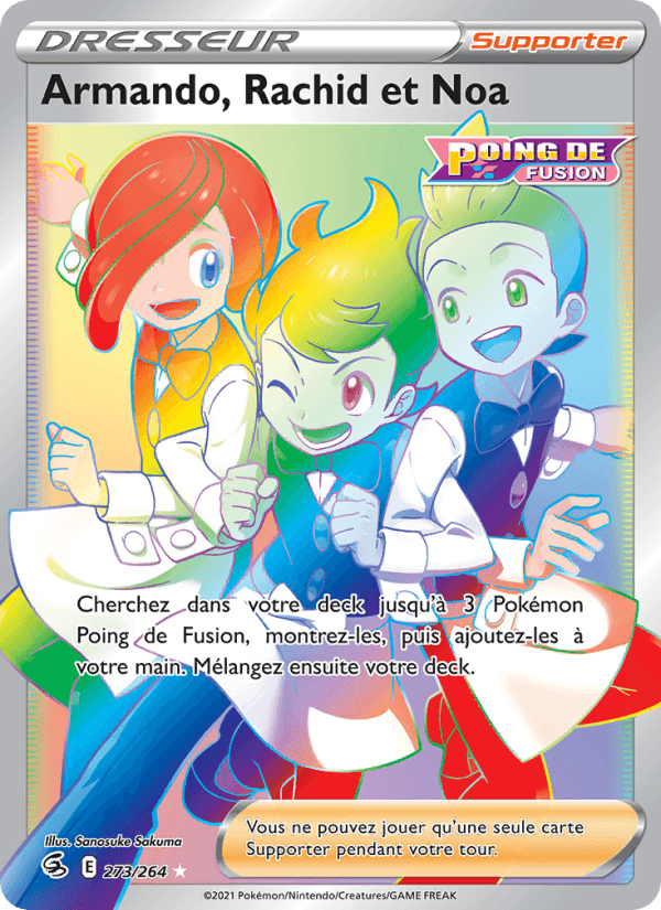 Armando, Rachid et Noa