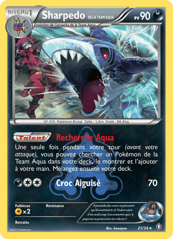 Team Aqua's Sharpedo