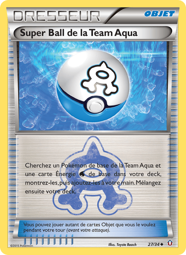 Super Ball de la Team Aqua