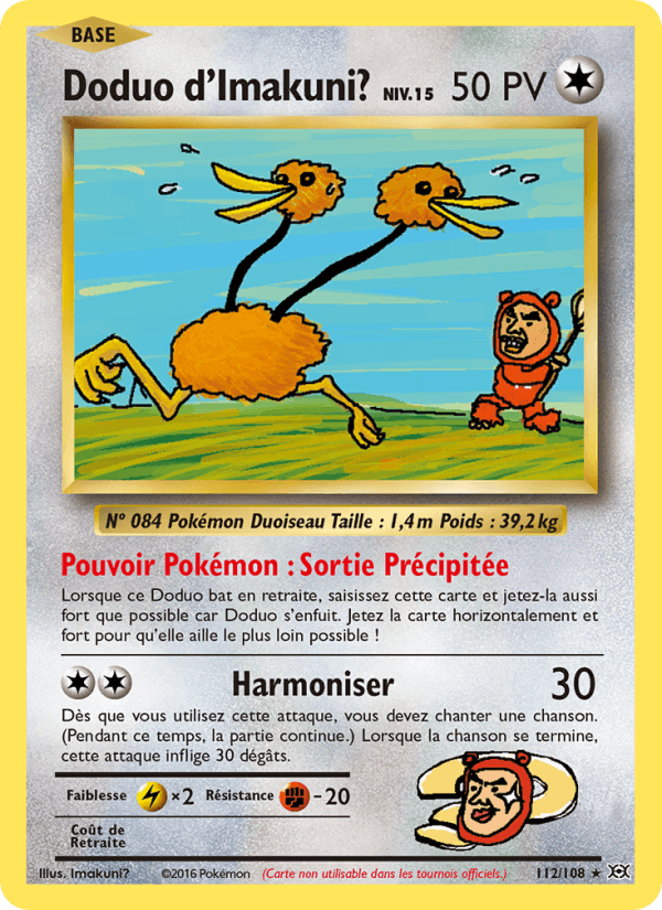 Doduo d'Imakuni?