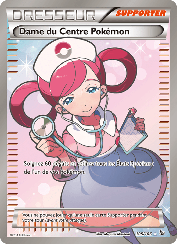 Dame du Centre Pokémon